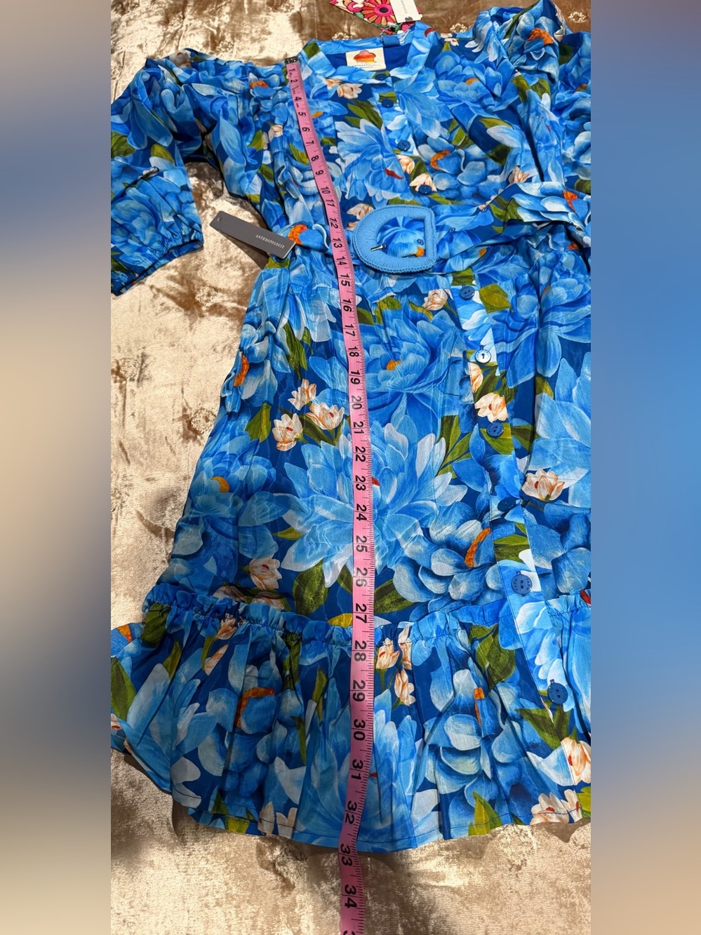 Farm Rio x Anthropologie Long-Sleeve Dress - Picture 11 of 11